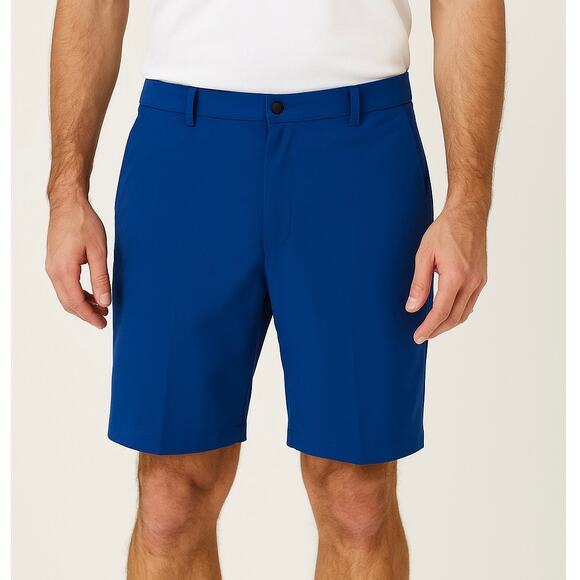 EUC Greg Norman Blue Flat Front Golf Shorts. Size 36 - Picture 1 of 7